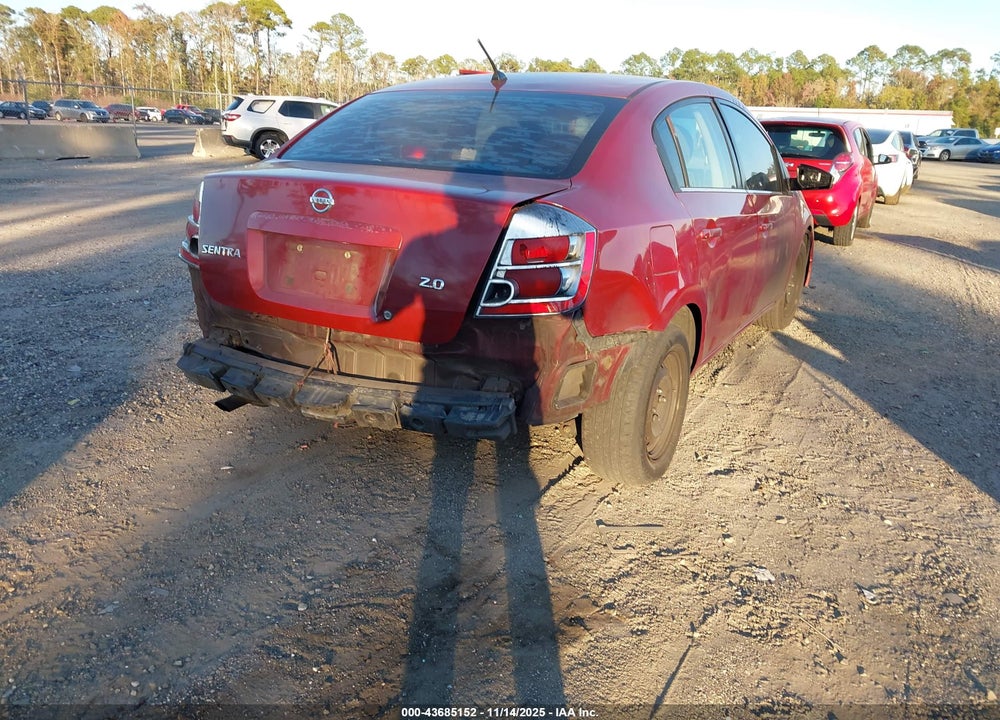 2007 NISSAN SENTRA 2.0 VIN: 3N1AB61E17L652296