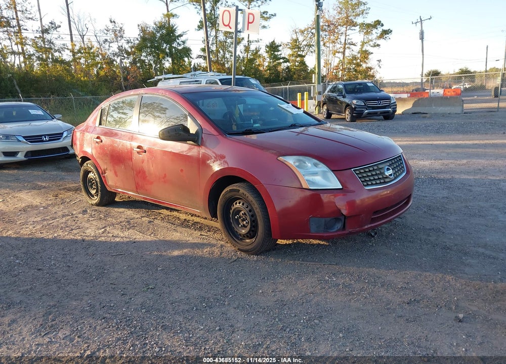 2007 NISSAN SENTRA 2.0 VIN: 3N1AB61E17L652296