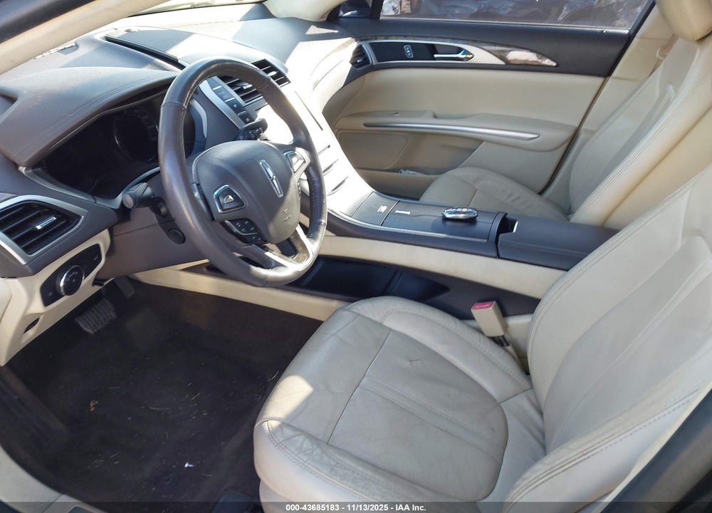 2014 LINCOLN MKZ VIN: 3LN6L2JK5ER810109