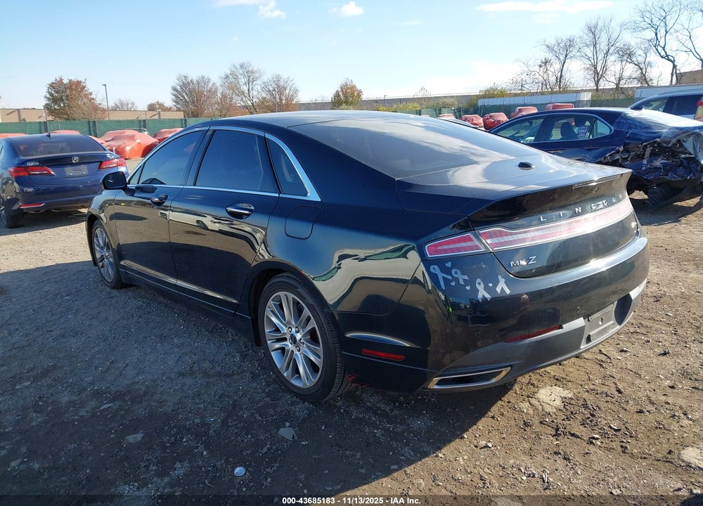 2014 LINCOLN MKZ VIN: 3LN6L2JK5ER810109