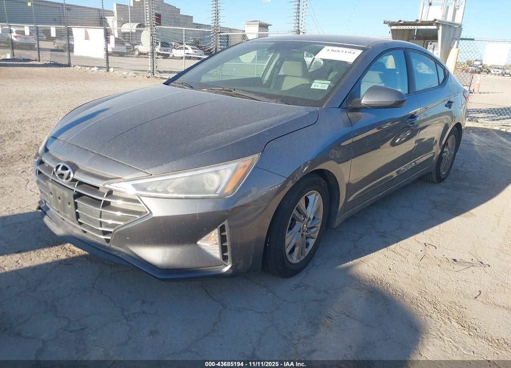 2019 HYUNDAI ELANTRA SEL VIN: 5NPD84LFXKH440850