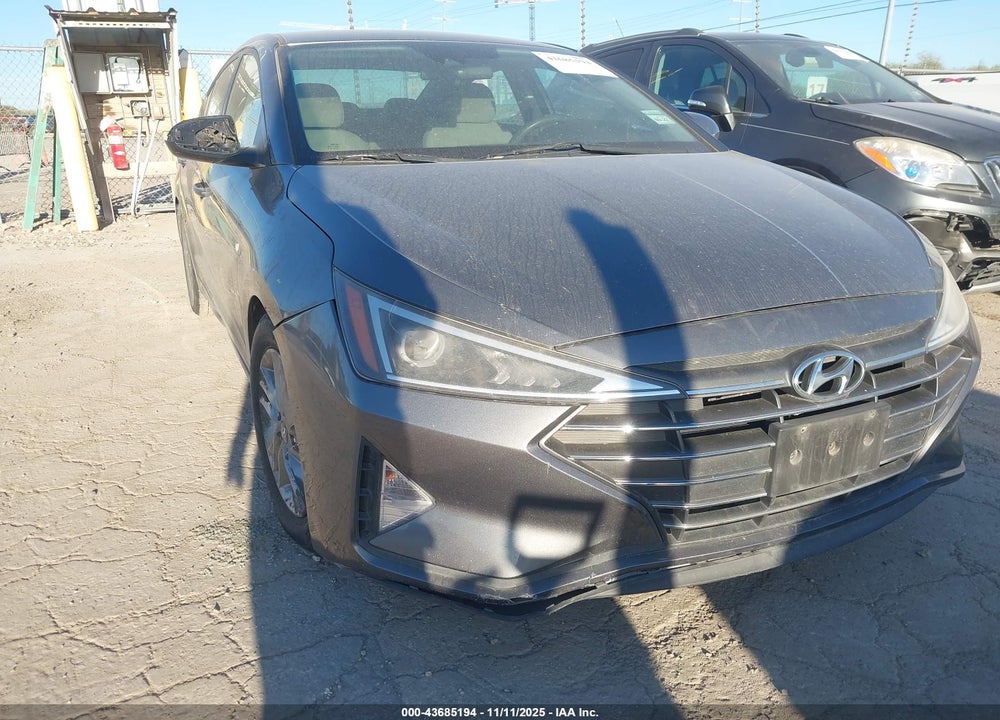 2019 HYUNDAI ELANTRA SEL VIN: 5NPD84LFXKH440850