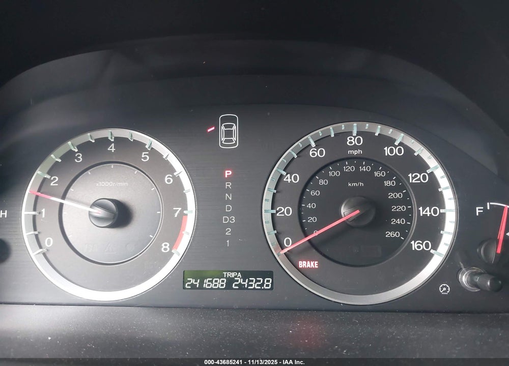 2009 HONDA ACCORD 2.4 EX VIN: 1HGCP26779A048631