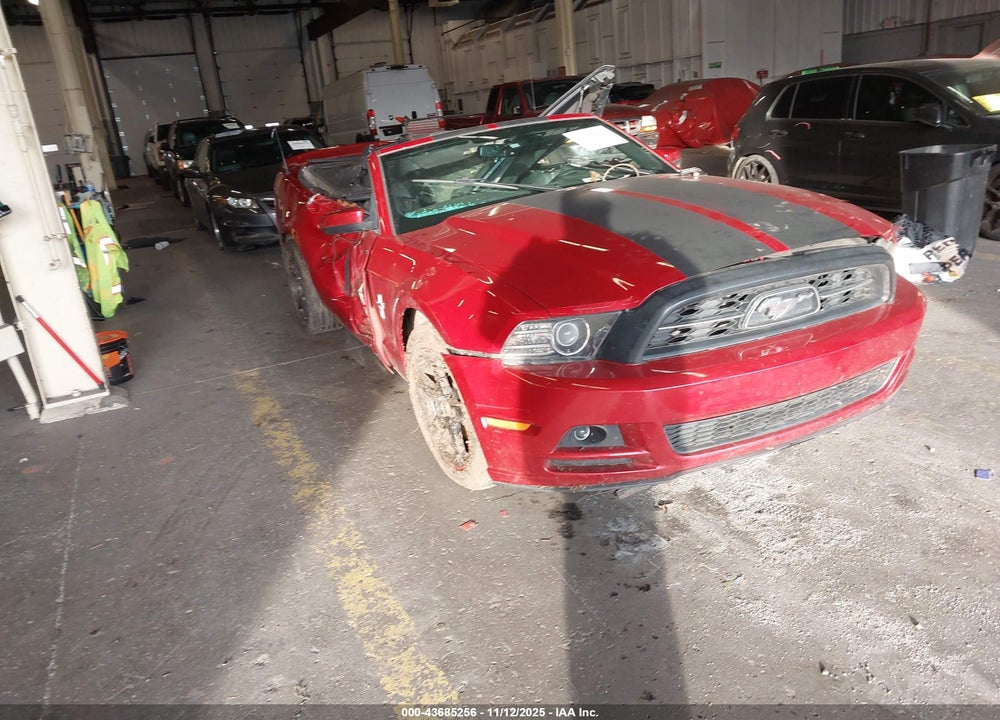 2013 FORD MUSTANG V6 PREMIUM VIN: 1ZVBP8EM7D5250033
