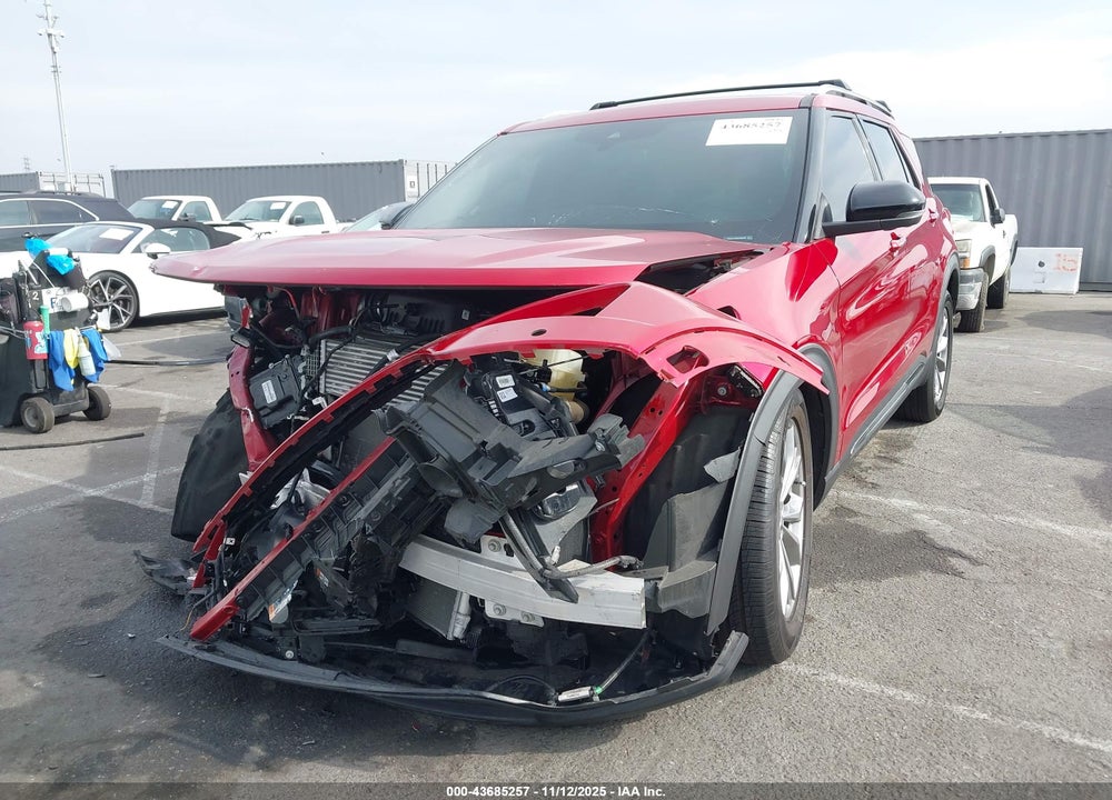 2021 FORD EXPLORER LIMITED VIN: 1FMSK7FH6MGA95536