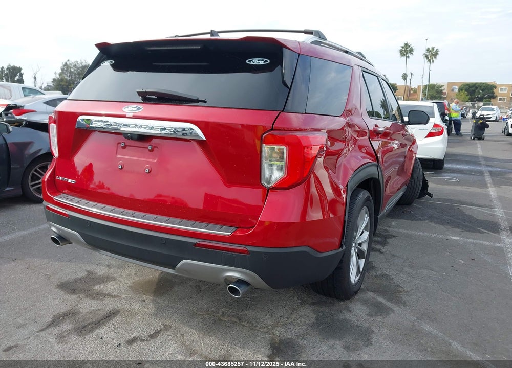 2021 FORD EXPLORER LIMITED VIN: 1FMSK7FH6MGA95536