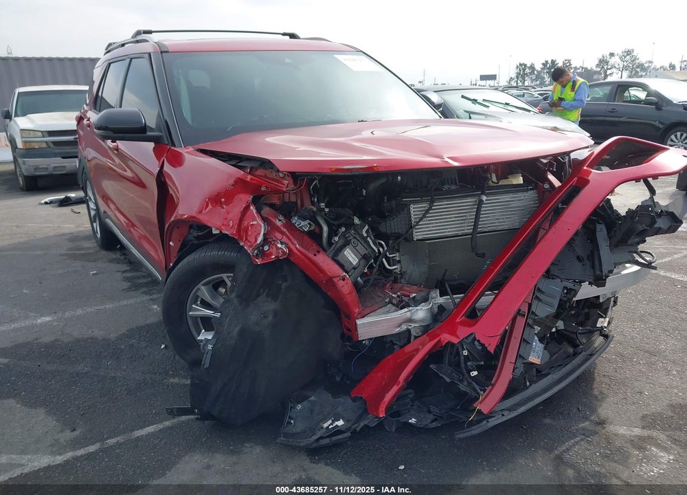 2021 FORD EXPLORER LIMITED VIN: 1FMSK7FH6MGA95536