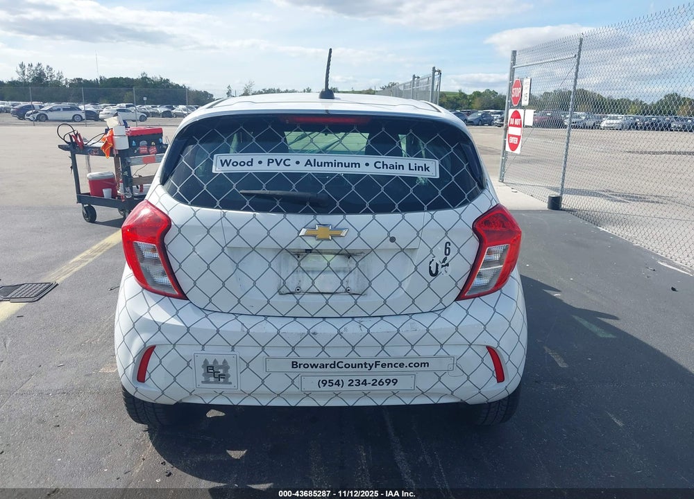 2020 CHEVROLET SPARK FWD LS AUTOMATIC VIN: KL8CB6SA1LC462918
