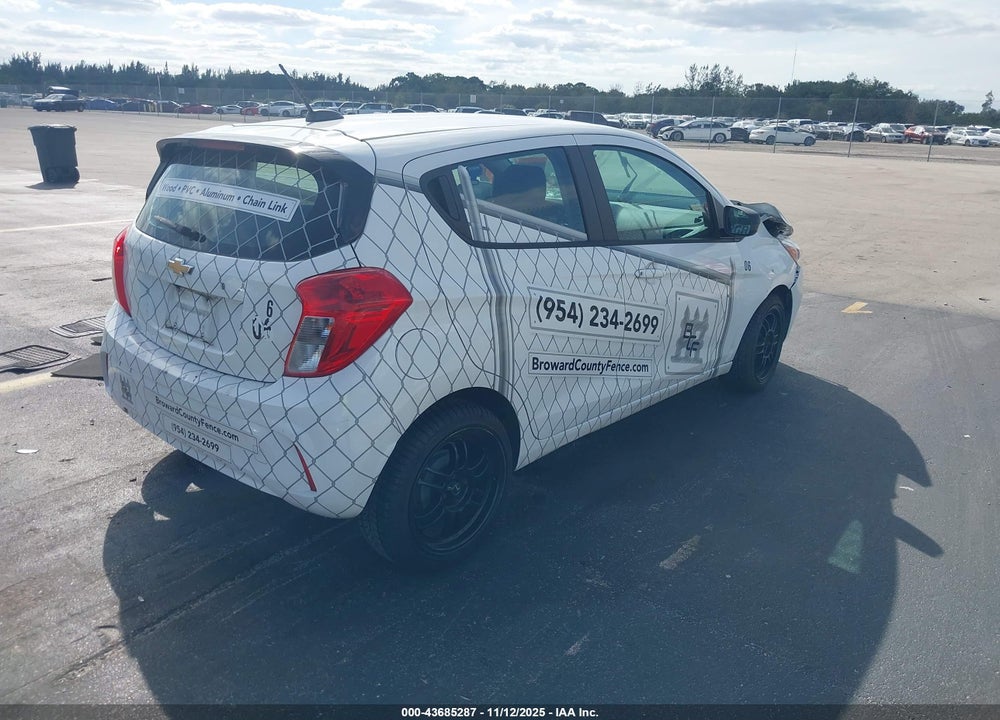 2020 CHEVROLET SPARK FWD LS AUTOMATIC VIN: KL8CB6SA1LC462918