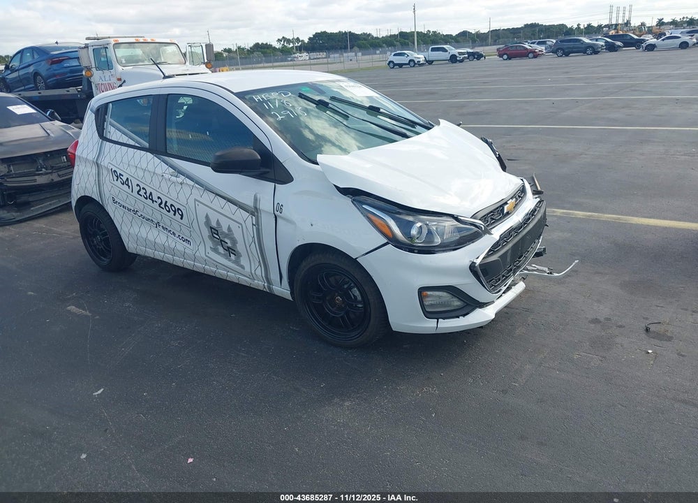 2020 CHEVROLET SPARK FWD LS AUTOMATIC VIN: KL8CB6SA1LC462918