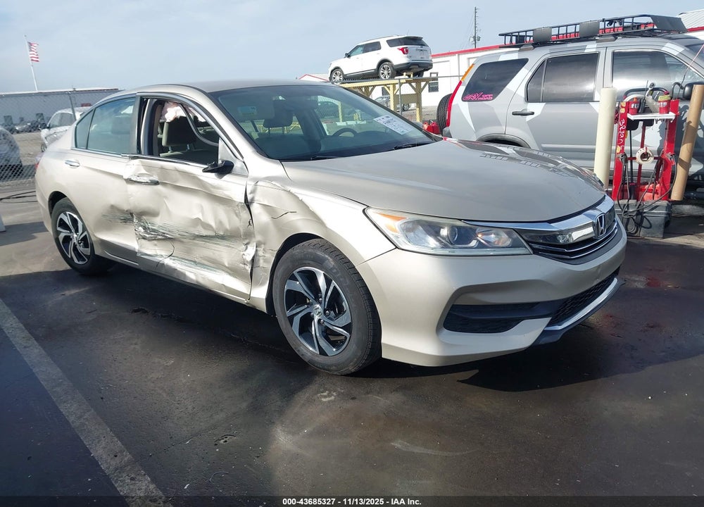 2016 HONDA ACCORD LX VIN: 1HGCR2F34GA156483