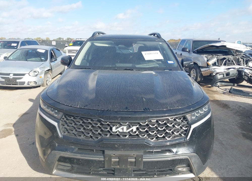 2022 KIA SORENTO X-LINE EX VIN: 5XYRHDLF9NG077409
