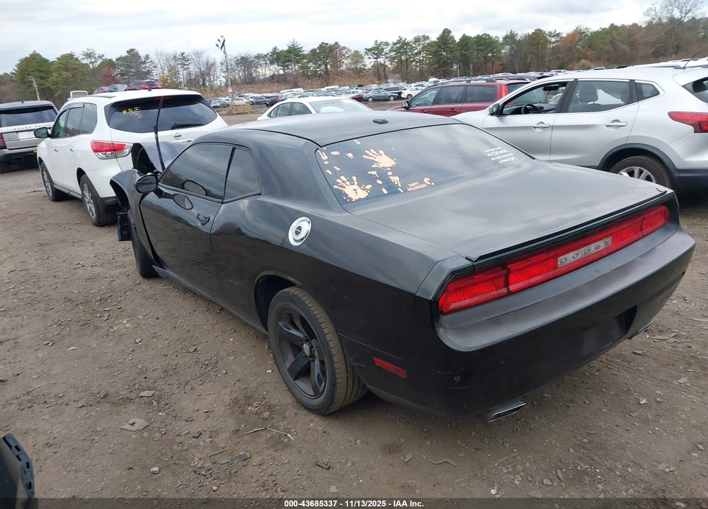 2013 DODGE CHALLENGER VIN: 2C3CDYAG8DH562570