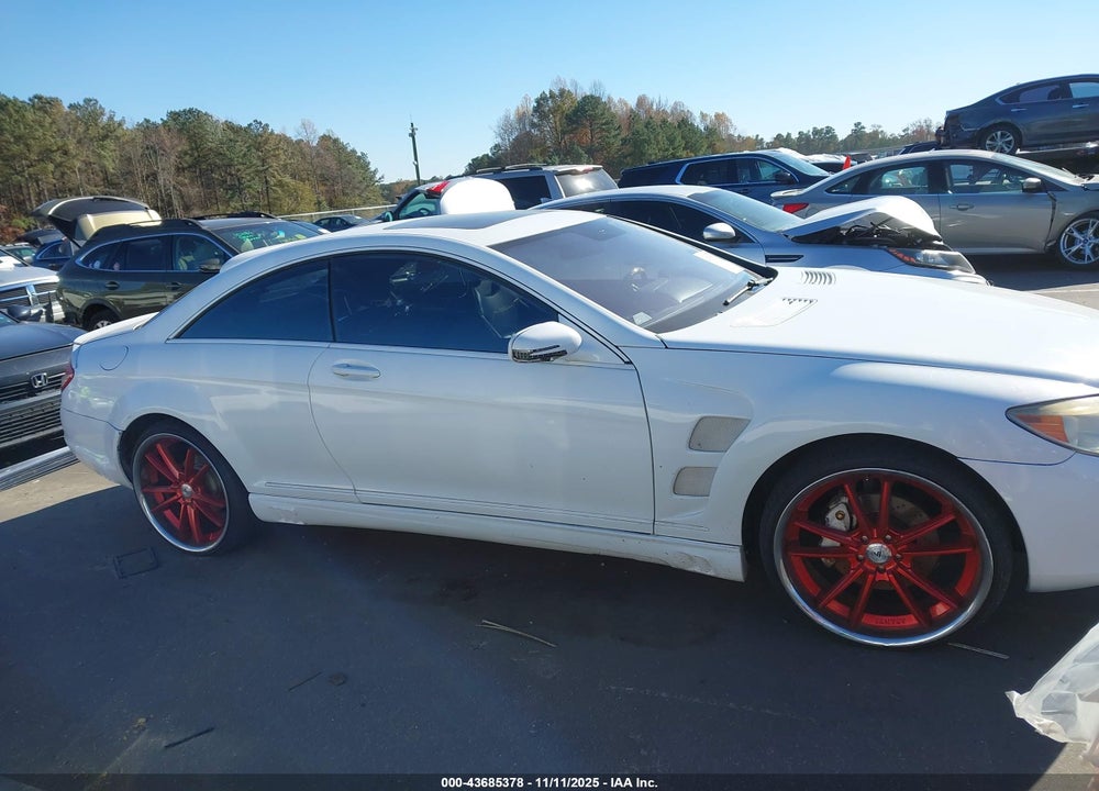 2008 MERCEDES-BENZ CL 550 VIN: WDDEJ71X38A012551