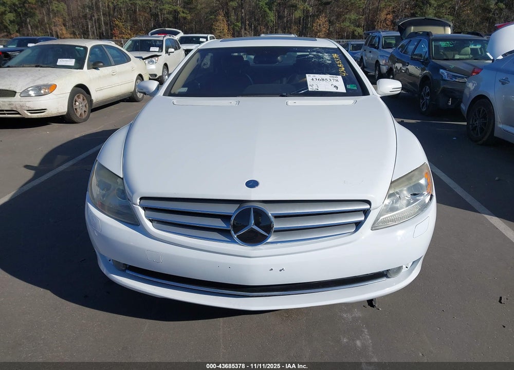 2008 MERCEDES-BENZ CL 550 VIN: WDDEJ71X38A012551