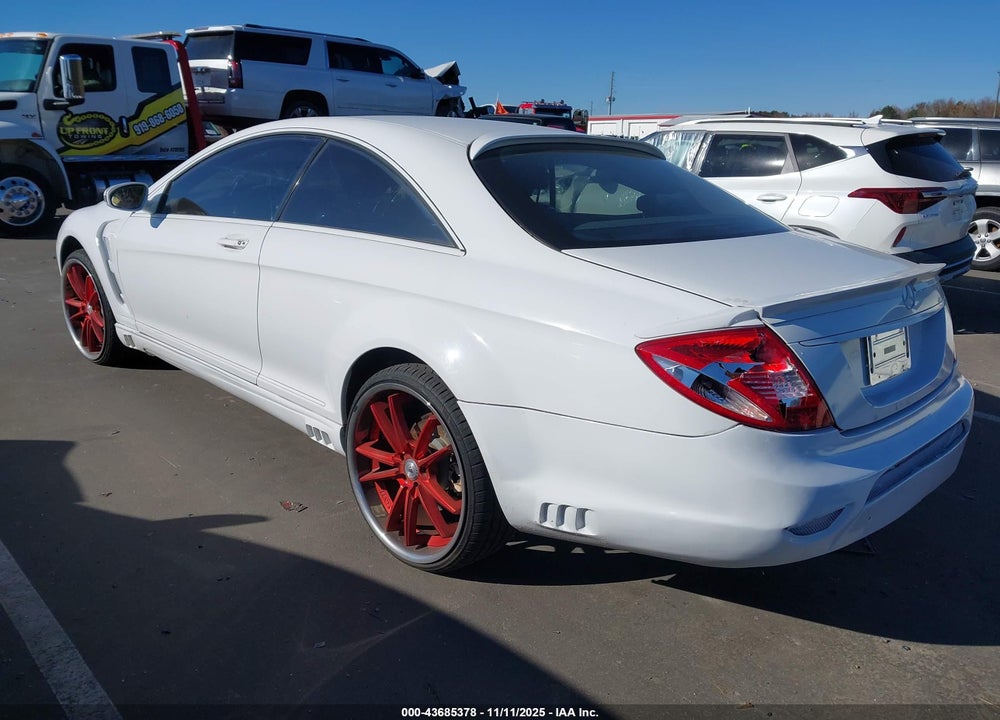 2008 MERCEDES-BENZ CL 550 VIN: WDDEJ71X38A012551