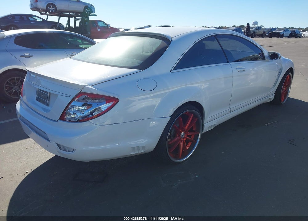 2008 MERCEDES-BENZ CL 550 VIN: WDDEJ71X38A012551