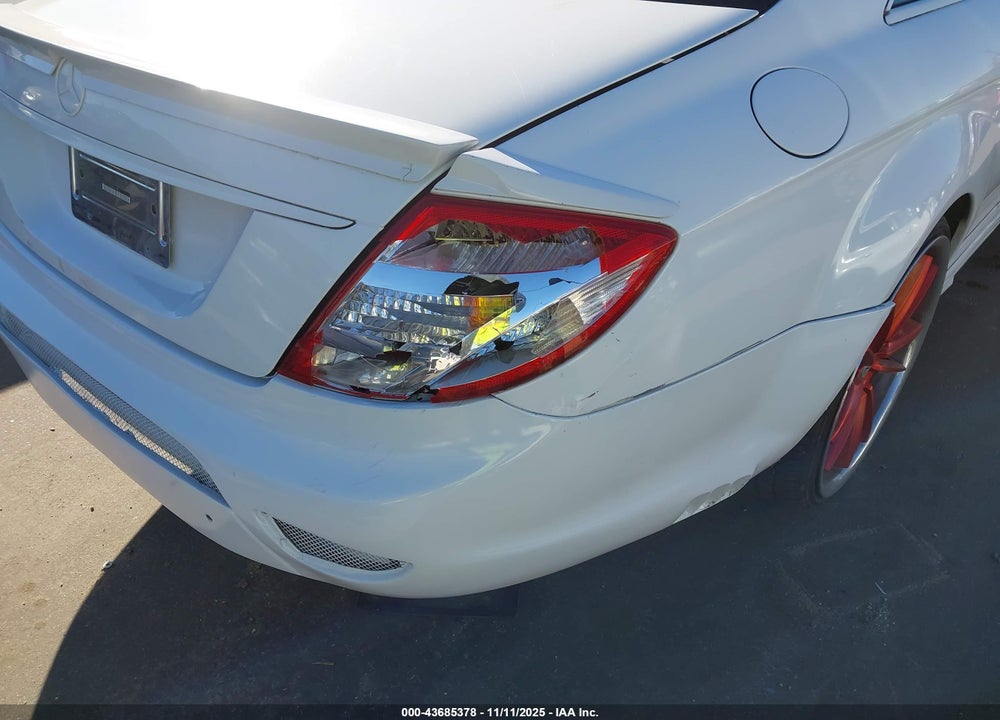 2008 MERCEDES-BENZ CL 550 VIN: WDDEJ71X38A012551