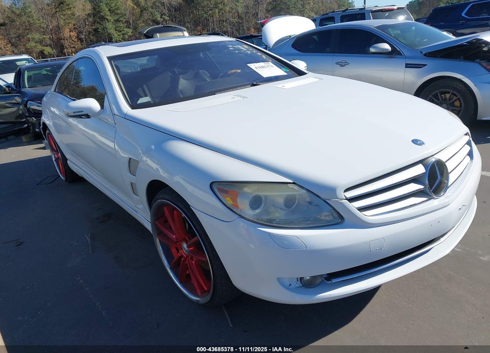 2008 MERCEDES-BENZ CL 550 VIN: WDDEJ71X38A012551