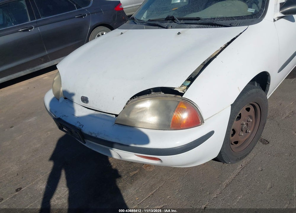 1996 GEO METRO VIN: 2C1MR2291T6711780