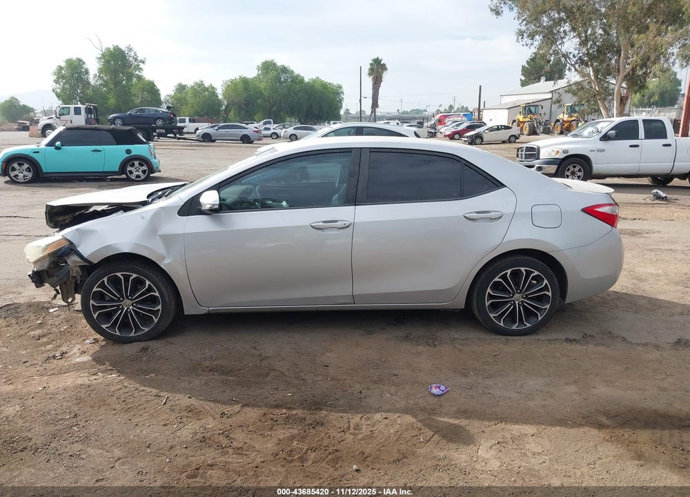 2015 TOYOTA COROLLA VIN: 5YFBURHE2FP298695