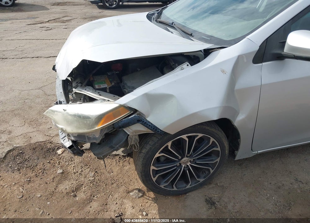 2015 TOYOTA COROLLA VIN: 5YFBURHE2FP298695