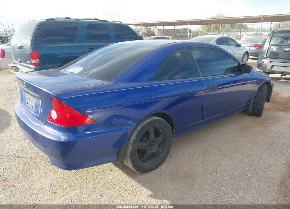 2005 HONDA CIVIC VP VIN: 1HGEM22195L016300