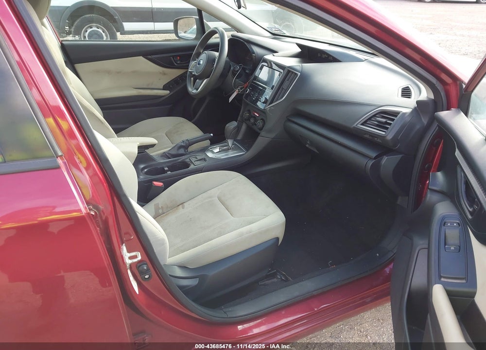 2018 SUBARU IMPREZA 2.0I VIN: 4S3GTAA68J3701707