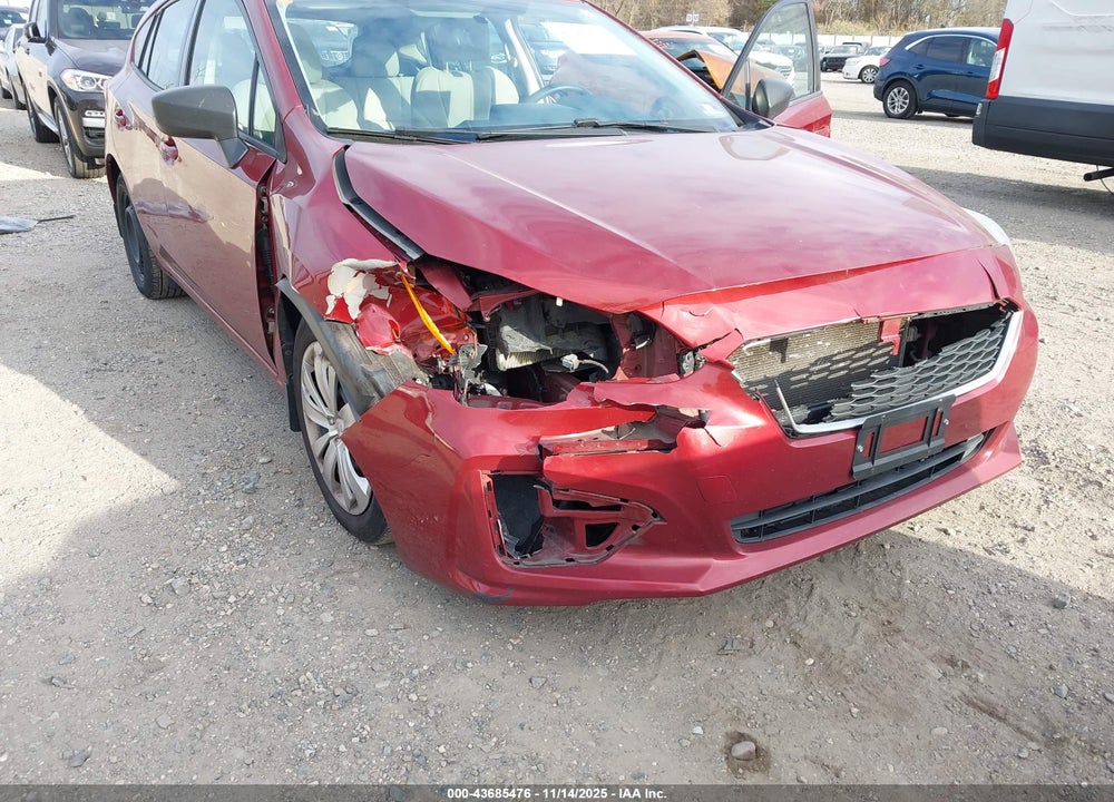 2018 SUBARU IMPREZA 2.0I VIN: 4S3GTAA68J3701707