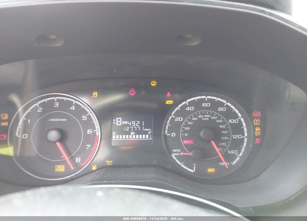 2018 SUBARU IMPREZA 2.0I VIN: 4S3GTAA68J3701707