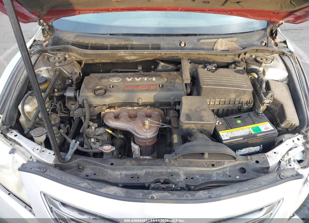 2008 TOYOTA CAMRY LE VIN: 4T4BE46K88R041508