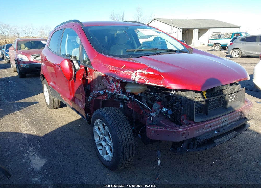 2022 FORD ECOSPORT SE VIN: MAJ6S3GL8NC457754