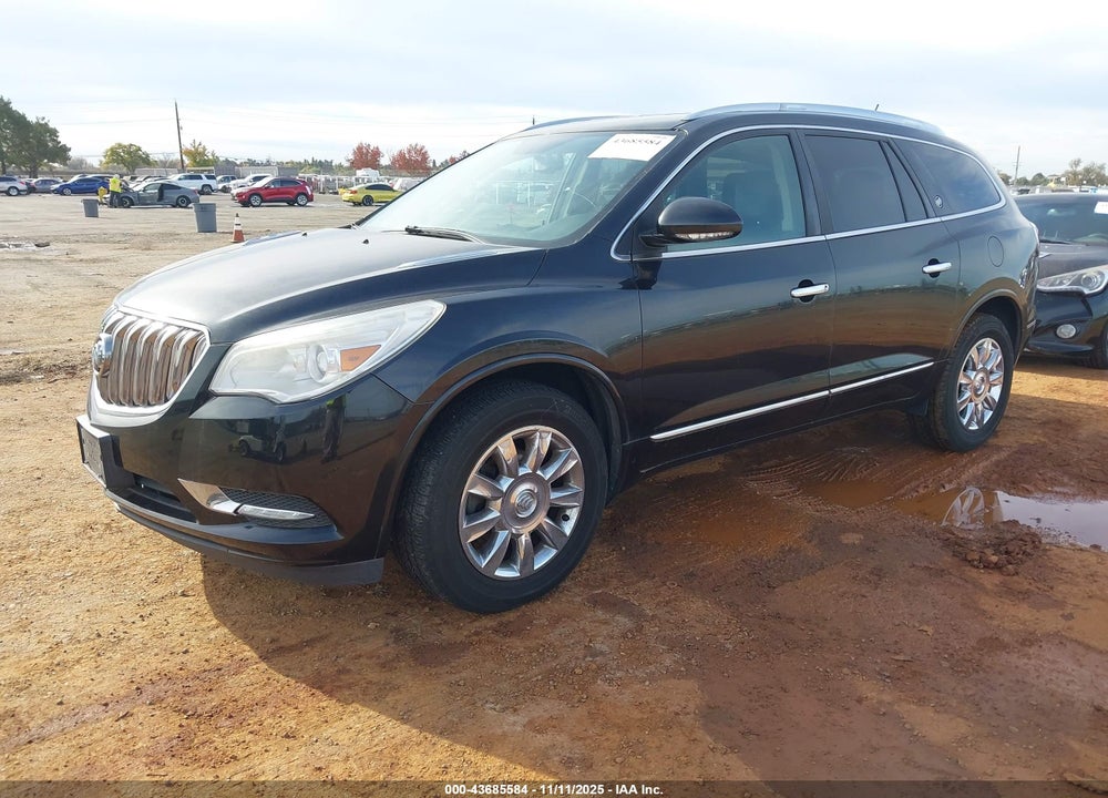 2014 BUICK ENCLAVE LEATHER VIN: 5GAKVBKD1EJ189766