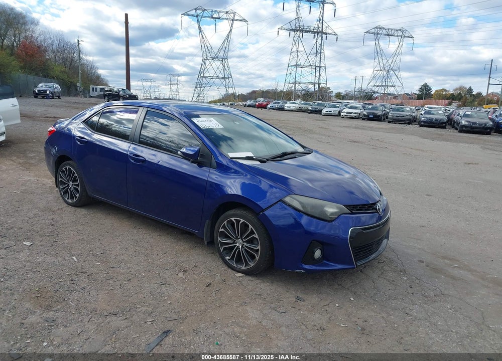 2014 TOYOTA COROLLA S PLUS VIN: 2T1BURHE3EC043861
