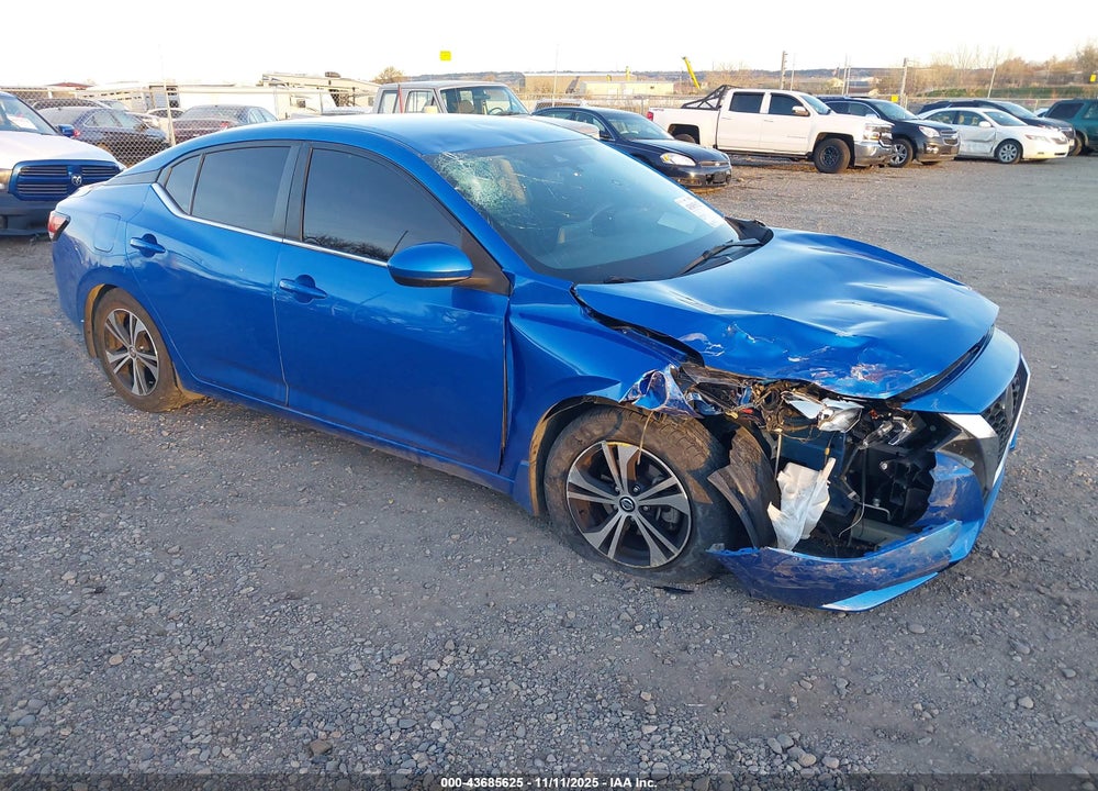 2021 NISSAN SENTRA SV XTRONIC CVT VIN: 3N1AB8CV1MY225210