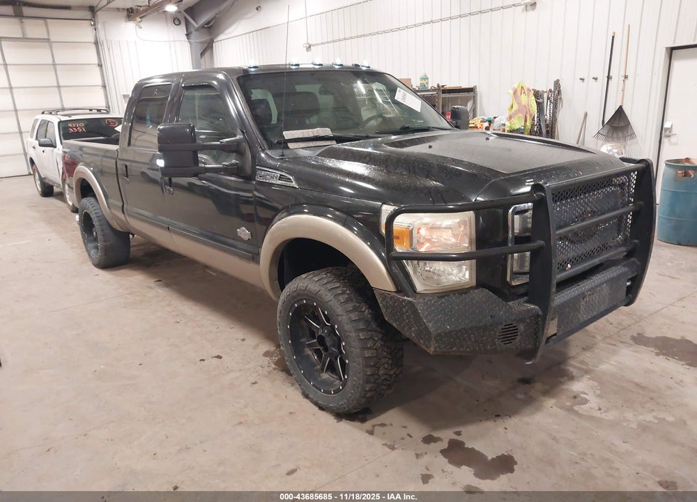 2011 FORD F-250 LARIAT VIN: 1FT7W2BT0BEB07443