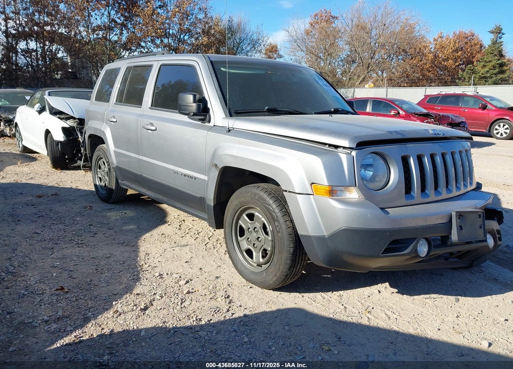 2016 JEEP PATRIOT SPORT VIN: 1C4NJPBB3GD507391
