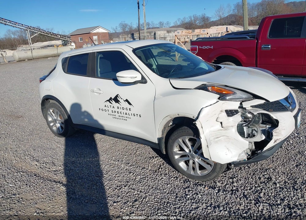 2016 NISSAN JUKE SV VIN: JN8AF5MV2GT657594