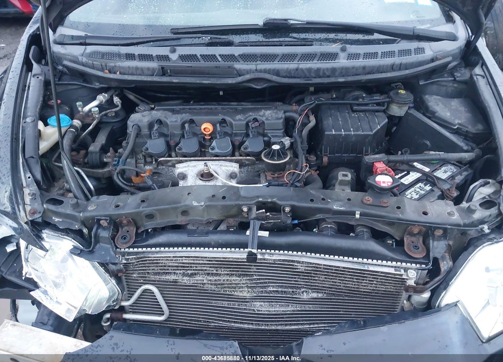 2008 HONDA CIVIC LX VIN: 2HGFA16568H338995