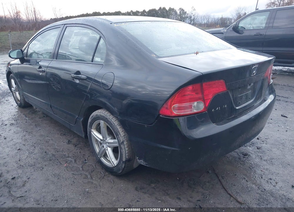 2008 HONDA CIVIC LX VIN: 2HGFA16568H338995