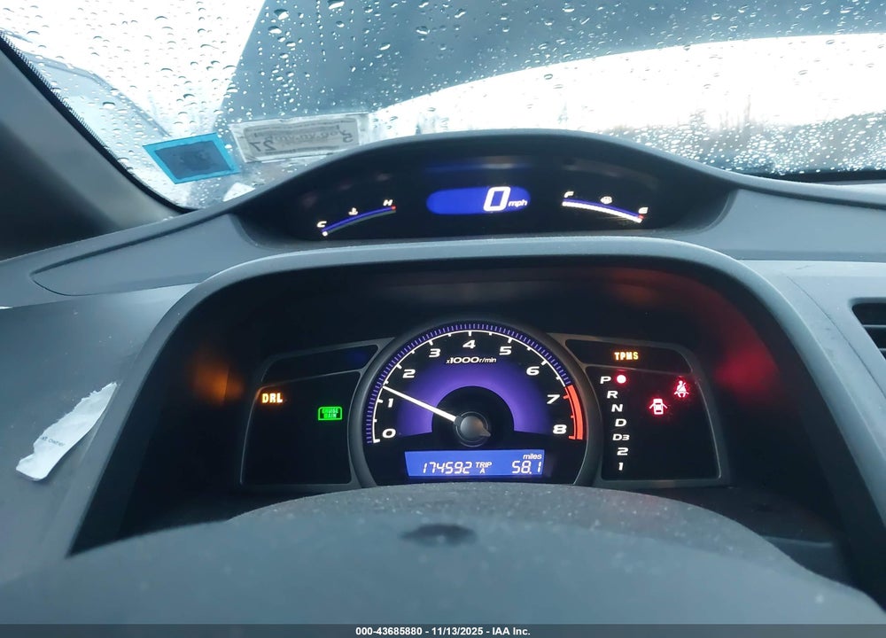 2008 HONDA CIVIC LX VIN: 2HGFA16568H338995