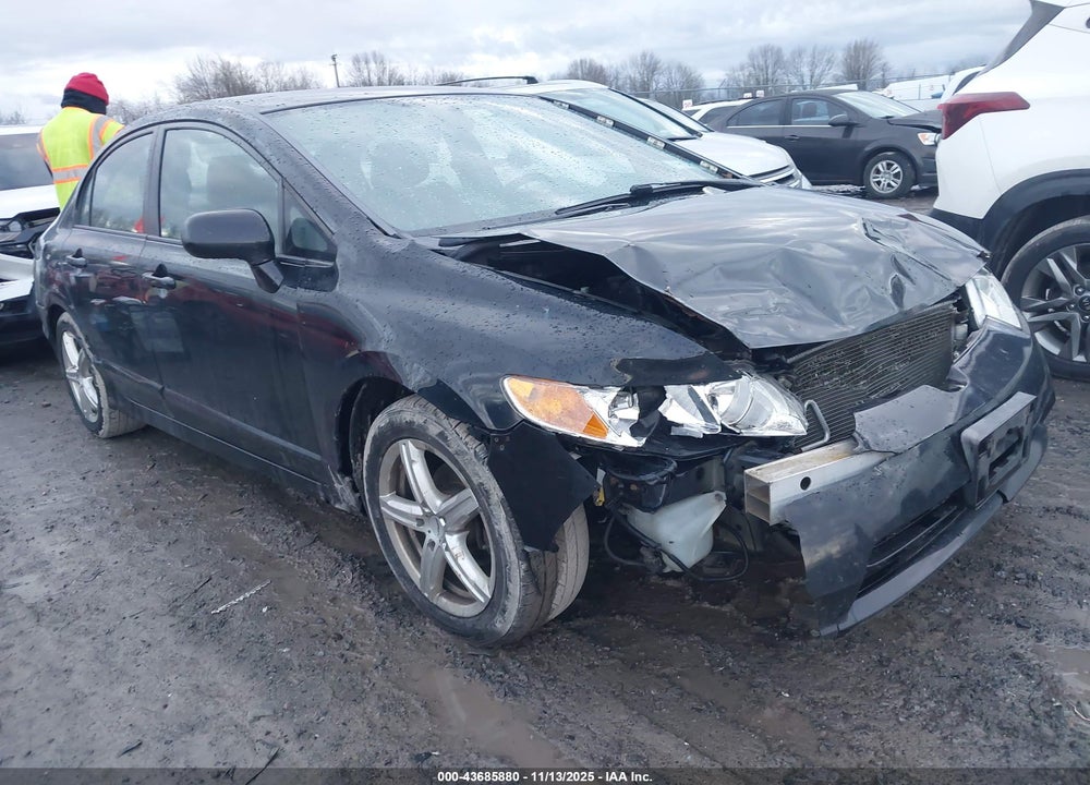 2008 HONDA CIVIC LX VIN: 2HGFA16568H338995