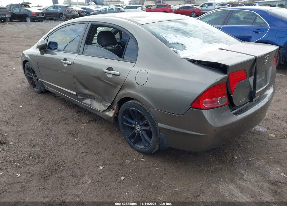 2008 HONDA CIVIC LX VIN: 2HGFA16568H332646