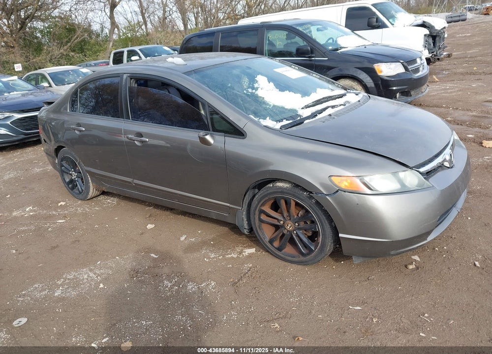 2008 HONDA CIVIC LX VIN: 2HGFA16568H332646