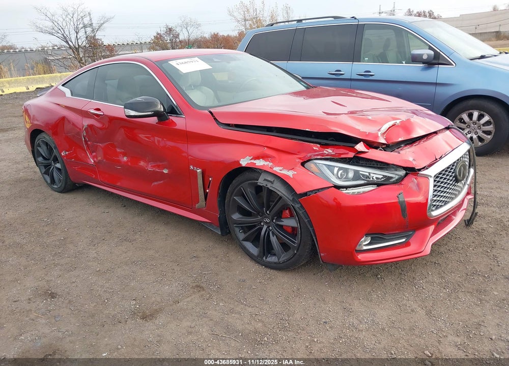 2019 INFINITI Q60 3.0T RED SPORT 400 VIN: JN1FV7EL4KM440714