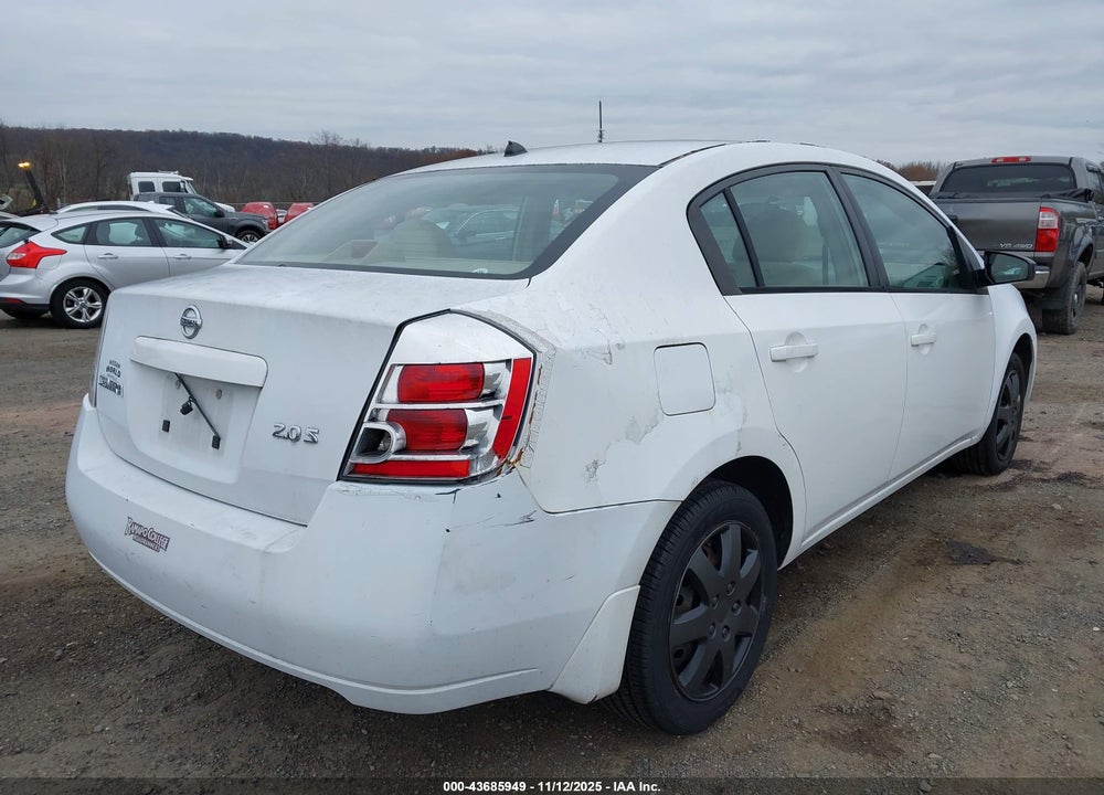 2007 NISSAN SENTRA 2.0S VIN: 3N1AB61E37L600670