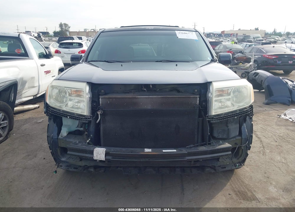2012 HONDA PILOT EX-L VIN: 5FNYF3H63CB034967