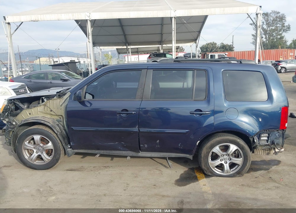 2012 HONDA PILOT EX-L VIN: 5FNYF3H63CB034967