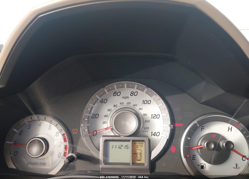 2012 HONDA PILOT EX-L VIN: 5FNYF3H63CB034967