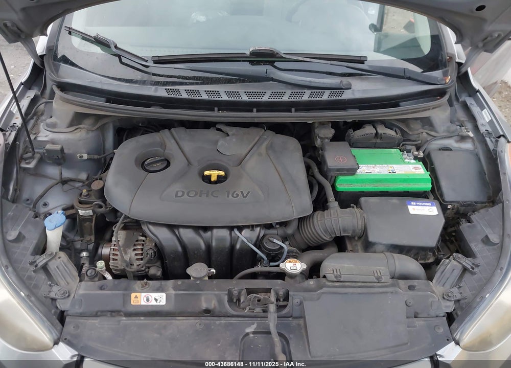 2013 HYUNDAI ELANTRA GLS/LIMITED VIN: KMHDH4AE4DU516111